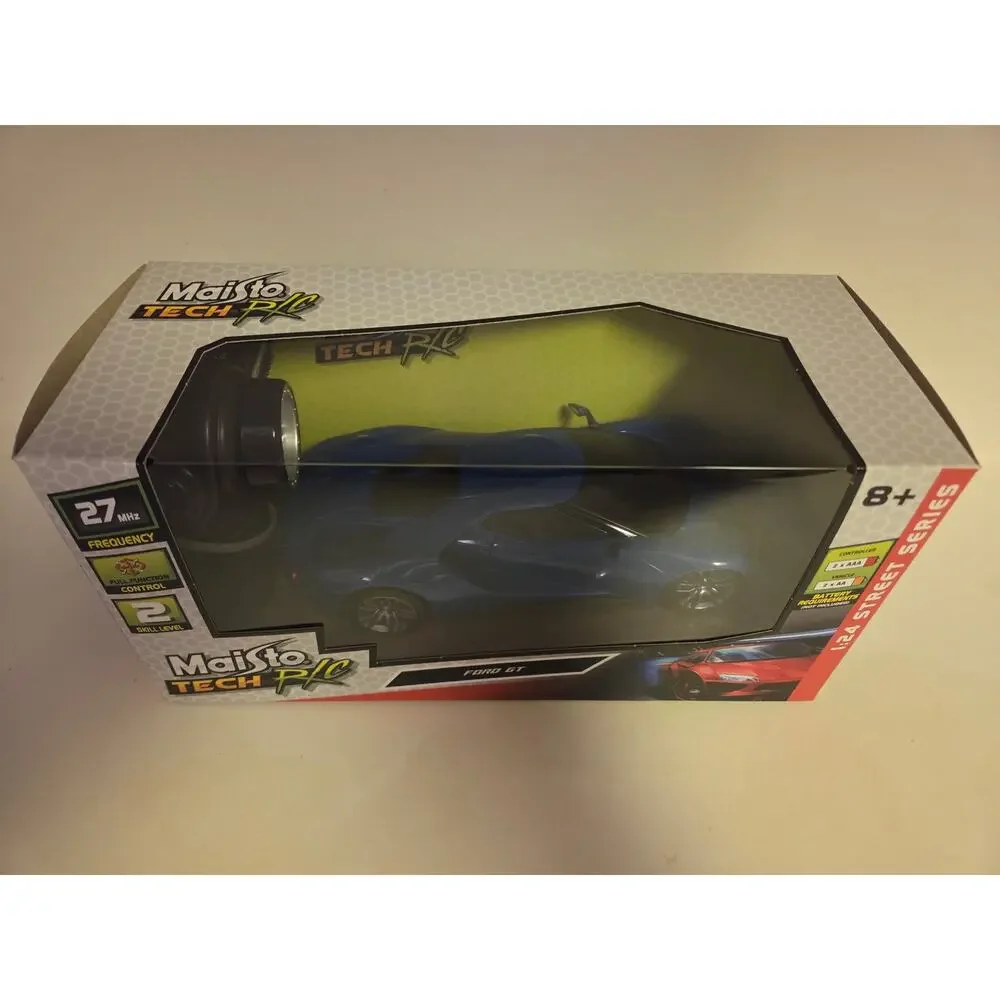 Blue Maisto Tech R/C Ford GT 1:6 Scale